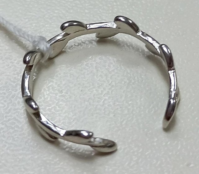 Серебряное кольцо (28651038) 3