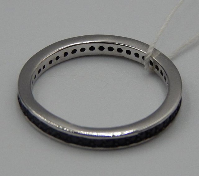Серебряное кольцо с цирконием (31436151) 2