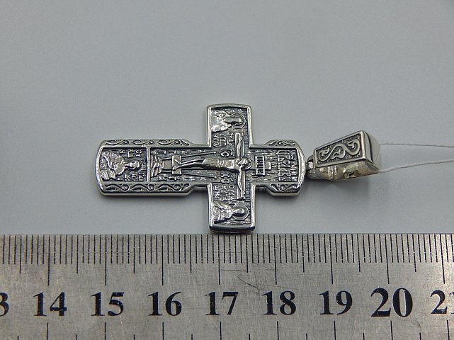 Срібний підвіс-хрест (32078139) 2