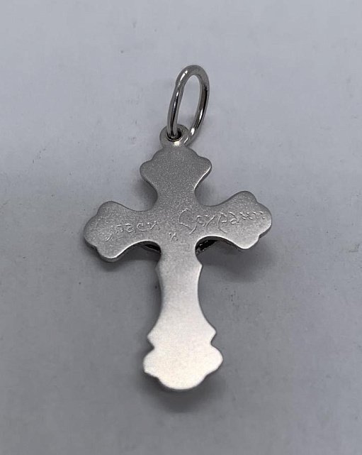 Срібний підвіс-хрест (33349813) 1