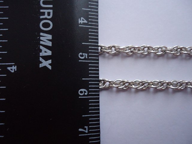 Срібний ланцюг з плетінням Кордове (32495701) 1
