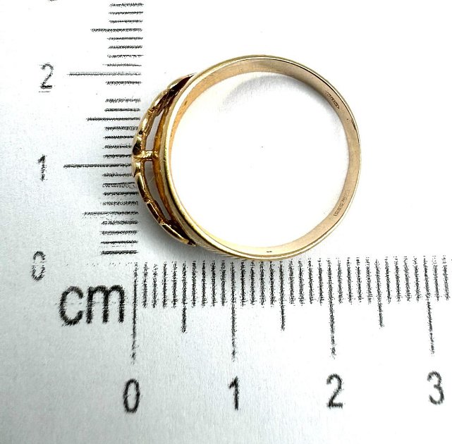 Кольцо из красного золота (32855309) 1