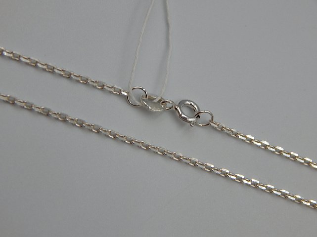 Серебряная цепь с плетением Якорное (31893003) 1