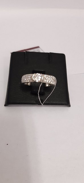 Серебряное кольцо с цирконием (30519748) 2