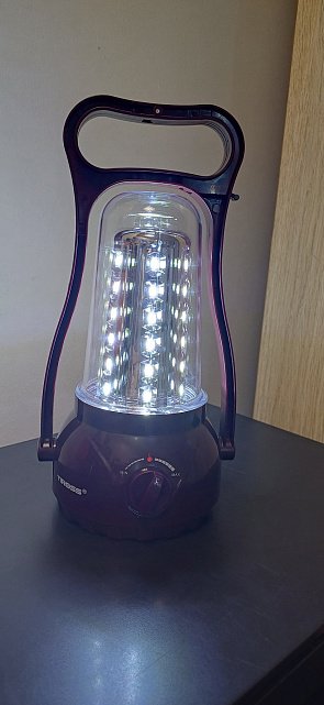 Фонарь-лампа Tiross TS-690-2 аккумуляторная 5
