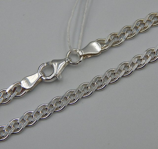 Серебряная цепь с плетением Нонна (32196215) 0