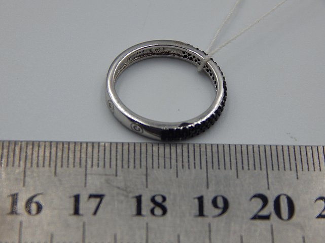 Серебряное кольцо с цирконием (31386677) 5