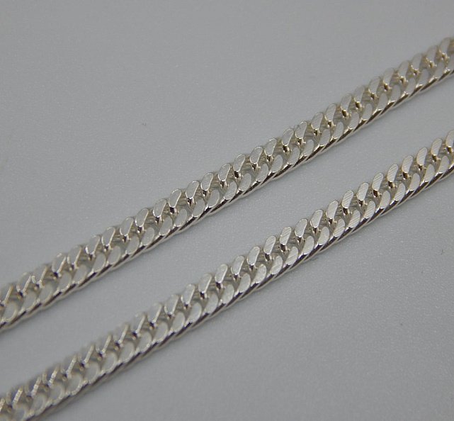 Серебряная цепь с плетением Панцирное (30671434) 0