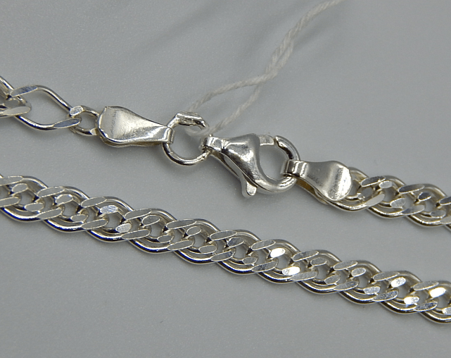 Серебряная цепь с плетением Нонна (32175887) 0