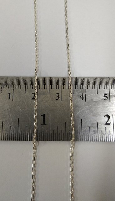Серебряная цепь с плетением Якорное (32129033) 2