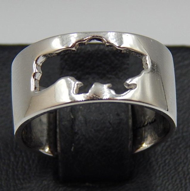 Серебряное кольцо (33228417) 0