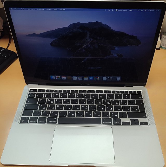 Ноутбук Apple New MacBook Air M1 13.3'' 256Gb MGN93 Silver 2020 0