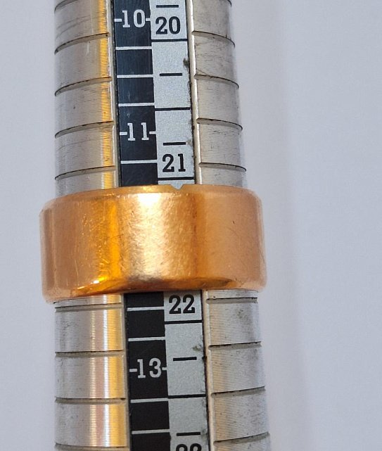 Обручальное кольцо из красного золота (33820283) 3