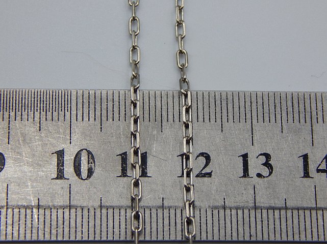 Серебряная цепь с плетением Якорное (32557373) 3