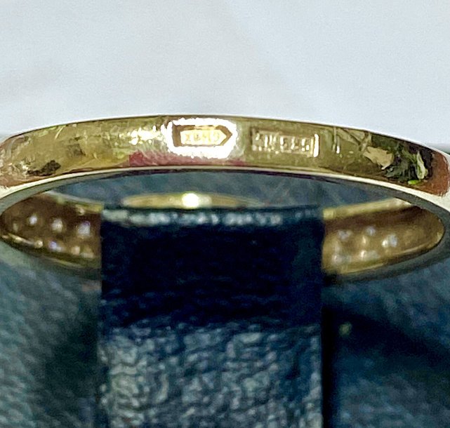Кольцо из красного золота с цирконием (32871305) 4