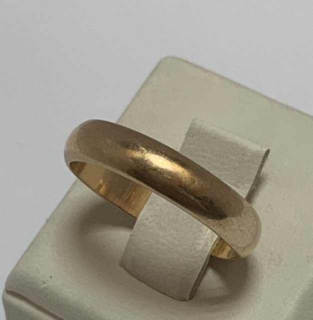 Обручальное кольцо из красного золота (33745076) 1