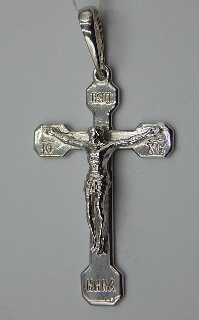 Срібний підвіс-хрест (32250830) 1