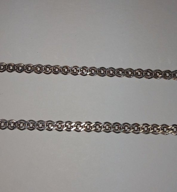 Серебряная цепь с плетением Нонна (30518916) 1