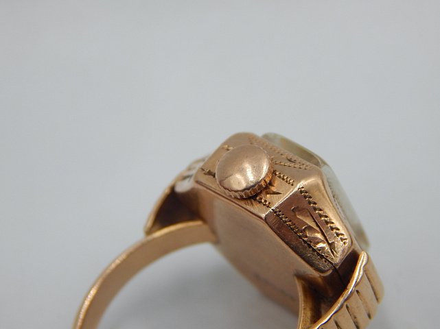 Перстень из красного золота (33678854)  9