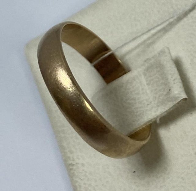 Обручальное кольцо из красного золота (33837959)  1