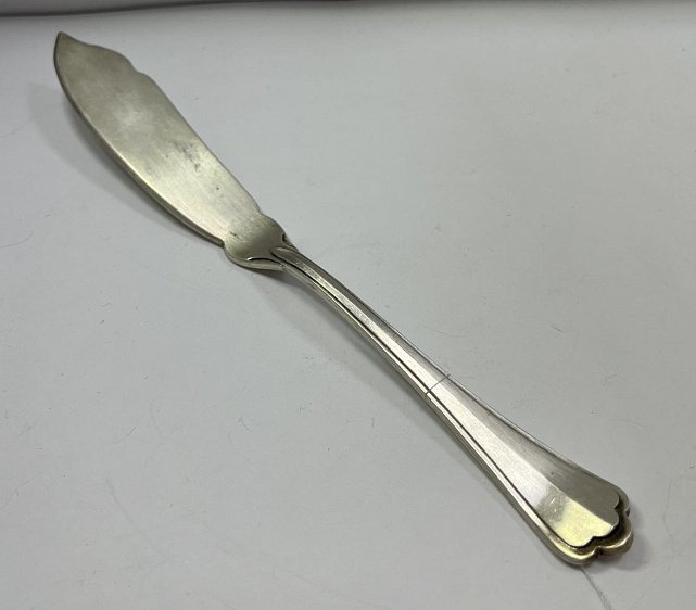 Серебряный нож для рыбы (33478404) 0