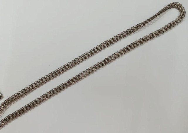 Срібний ланцюг із плетінням Фараон (28124819) 1