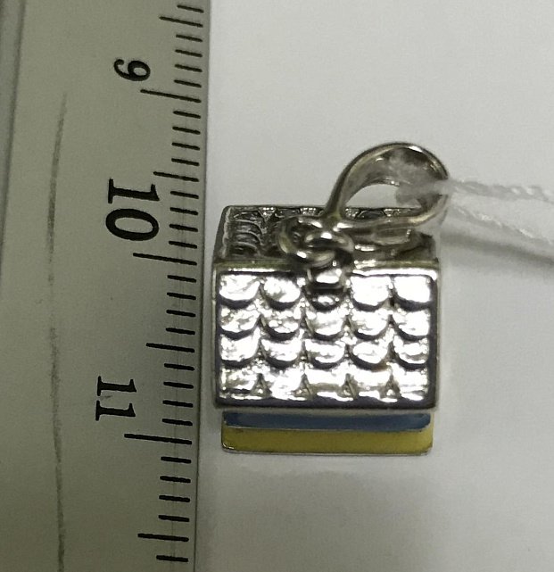 Срібний кулон з емаллю (29065958) 2