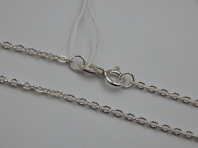 Серебряная цепочка с плетением ролло (30980461) 0