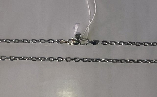 Серебряная цепь с плетением Якорное (28545902) 1