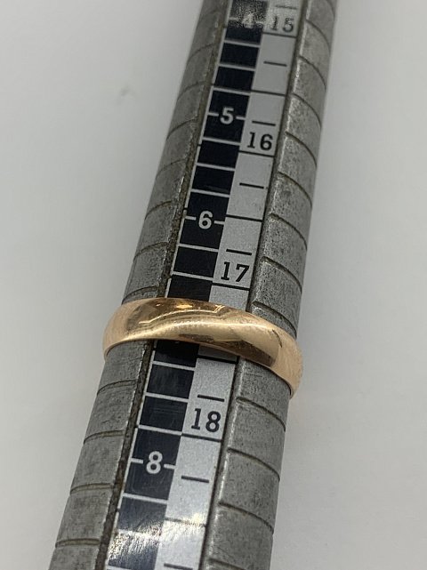 Обручальное кольцо из красного золота (33283359) 2
