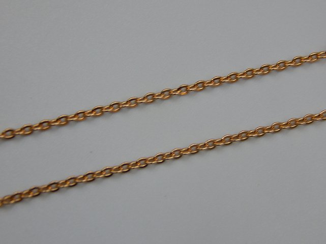 Ланцюжок з червоного золота з плетінням Якірне (33763268) 1