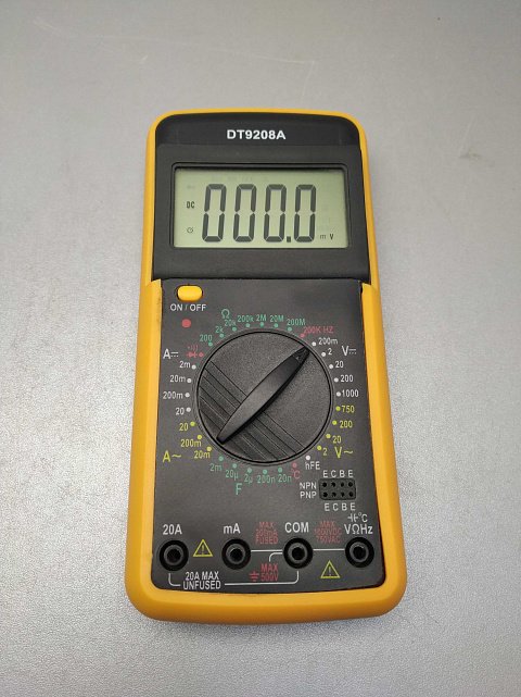 Мультиметр Digital DT-9208A 3