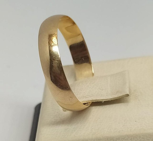 Обручальное кольцо из красного золота (33817731)  1