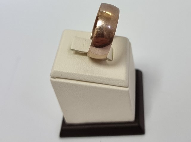 Обручальное кольцо из красного золота (33797015)  1