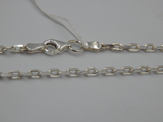 Срібний ланцюг із плетінням Якірне (30436244) 0