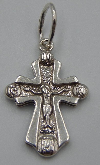 Срібний підвіс-хрест (32592745) 1