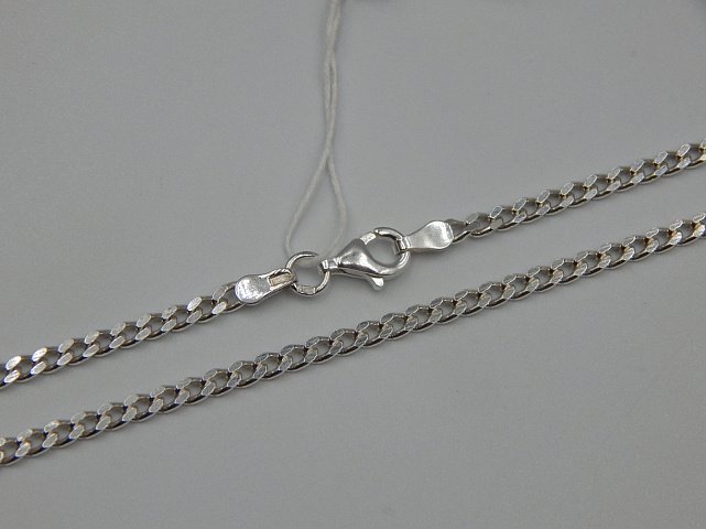 Срібний ланцюг з плетінням Панцирне (32360999) 1