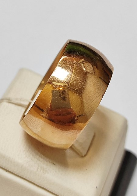 Обручальное кольцо из красного золота (33909111) 1