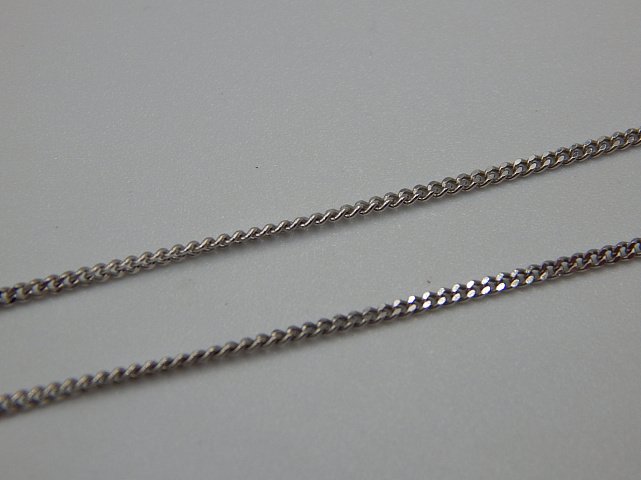 Серебряная цепь с плетением панцирное (30501656) 1