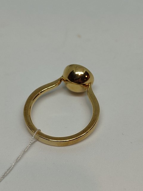 Кольцо из красного золота с бриллиантом (-ми) (27417488) 8
