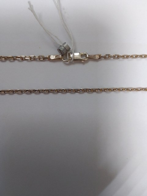 Серебряная цепь с плетением Якорное (30532431) 4