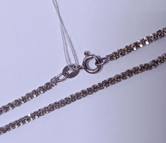 Серебряная цепь с плетением Фантазийное (33641066) 0