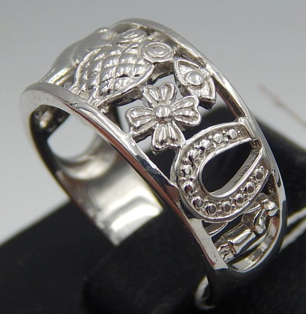 Серебряное кольцо (30533403) 1