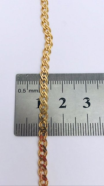 Ланцюжок з червоного золота з плетінням Нонна (32243421) 1