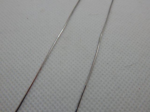 Серебряная цепь с плетением Снейк (30631105) 2
