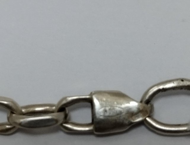 Серебряная цепь с плетением Якорное (33842848) 1