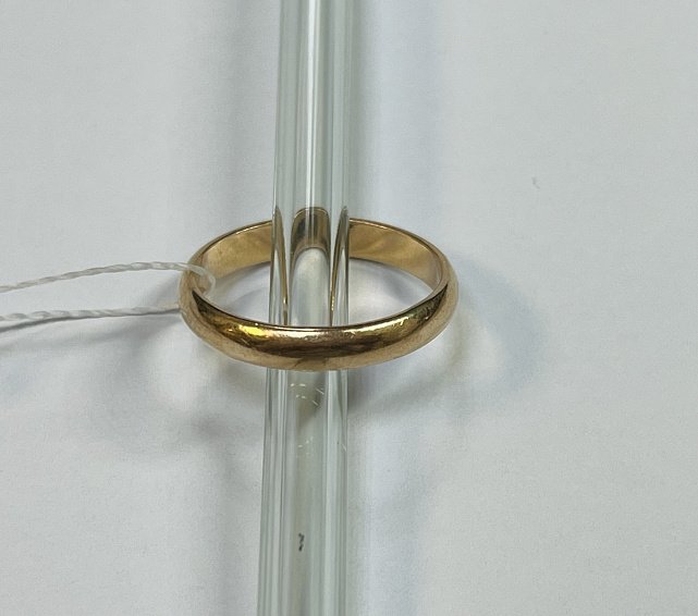 Обручальное кольцо из красного золота (33903060) 5