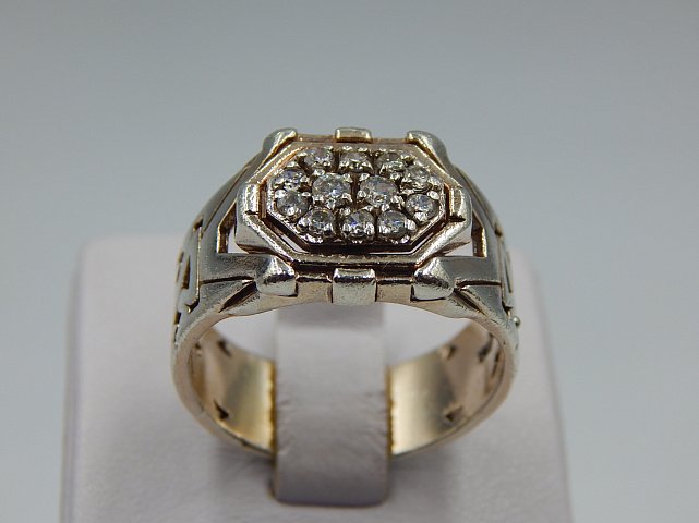 Срібний перстень із цирконієм (33251566) 1