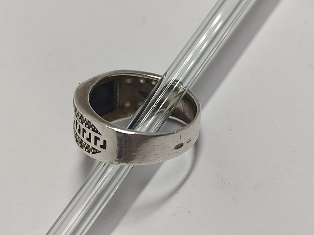 Срібний перстень із цирконієм (33112651) 2