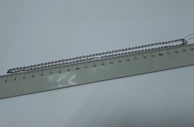 Серебряная цепь с плетением Ролло (30532040) 3